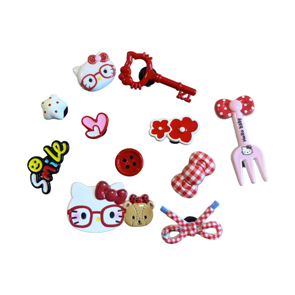 Lot Hello Kitty Rouge